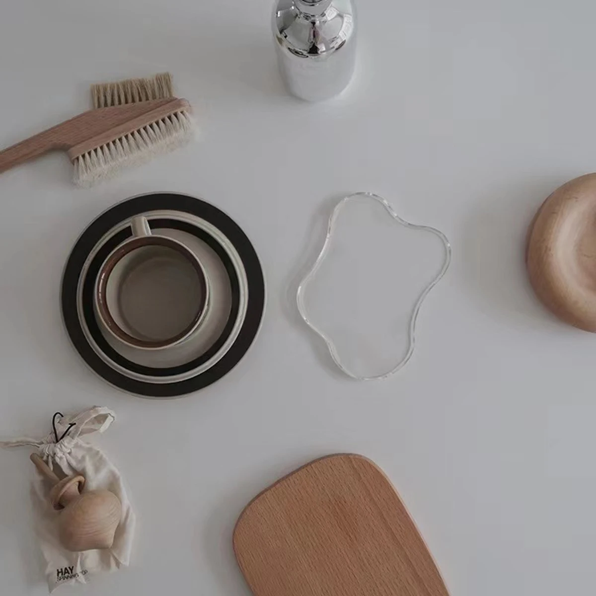 1 قطعة قاعدة أكريليك غير منتظمة قاعدة أكواب مرآة واضحة الشمال Ins بسيطة الجدول حصيرة سطح المكتب ديكور الحلي إطلاق النار المنزل الدعائمеБСВСВСВСВГВСВСВСВГ