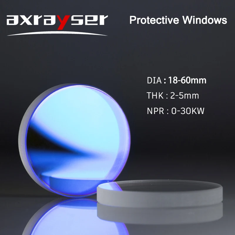 Laser Protective Windows for Fiber Cutting Head Parts Raytools Precitec WSX Bodor 37x7 Laser Lenses