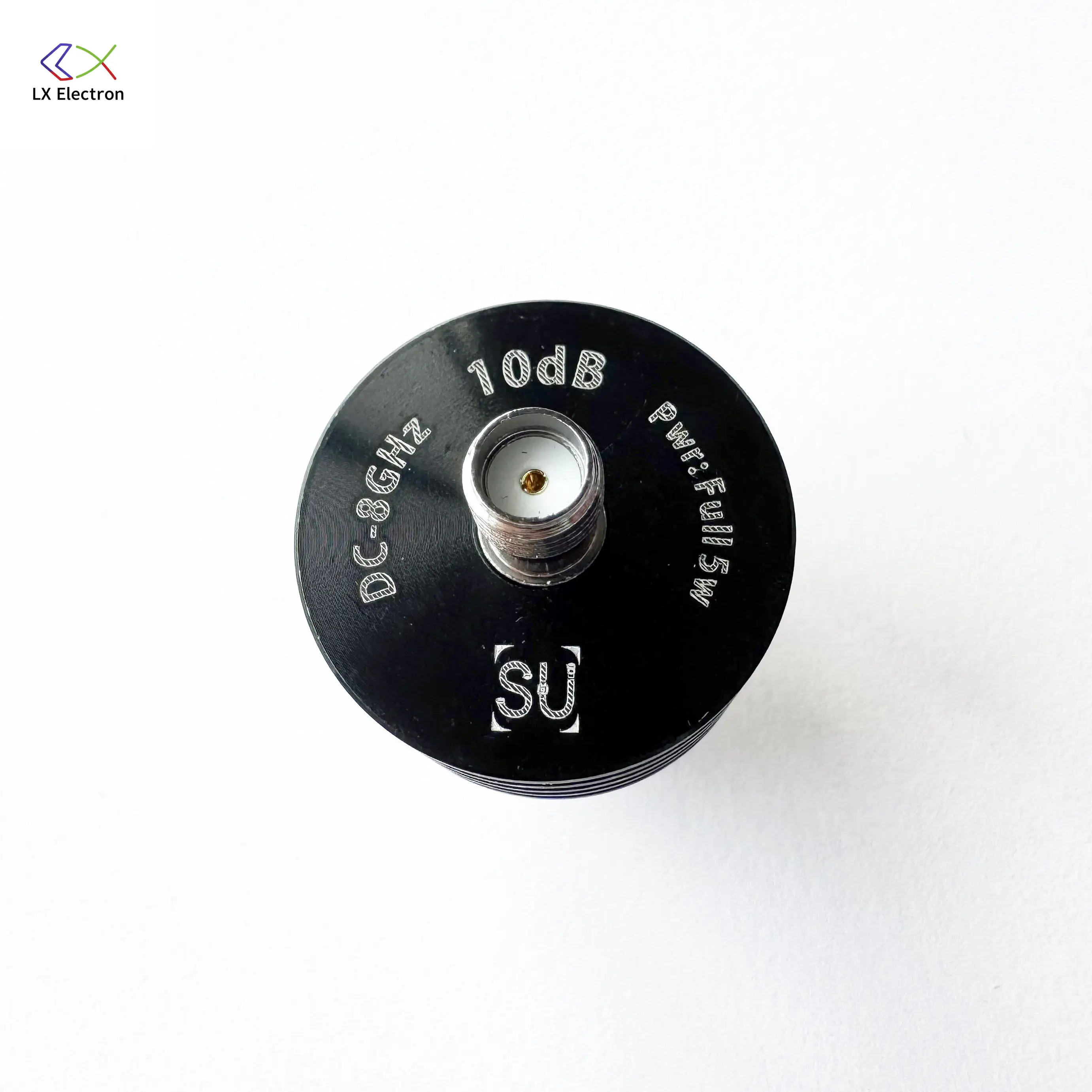 1-2 piezas de atenuador coaxial fijo SMA de 1-60dB; DC-8GHz; Potencia continua de 5W utilizable
