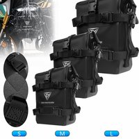 Outdoor Tank Side Bag Motorcycle Saddle Bag Tool Pack Crash Bar Bag Waterproof Moto Bumper Dry Bag 8L Large Capacity