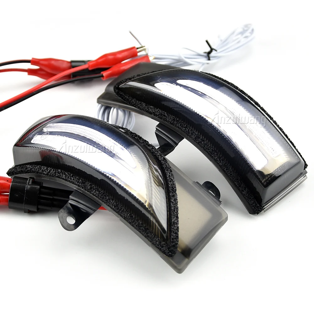 

Светодиодный динамический указатель поворота, мигалка с проточной водой, мигалка для Subaru Forester 14-18, зеркальный индикатор, последовательный