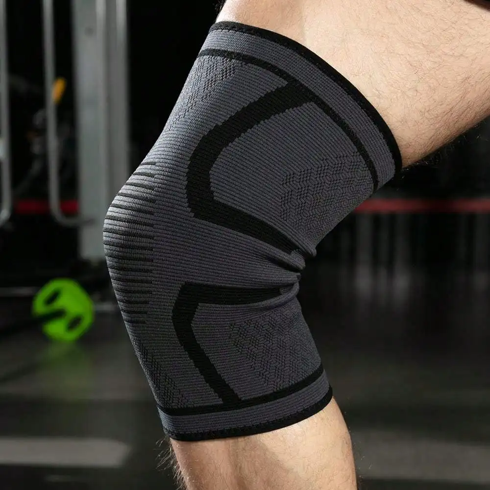 1 pcs Elastic Knit Knee Support Sleeve for Sports Workout Protection