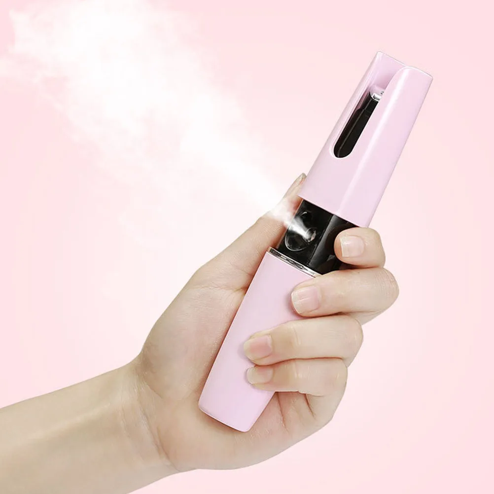 

Portable Facial Steamer Mini Nano Mist Sprayer Beauty Care Long Spray Moisturizing Use Hot Facial Steamer Women