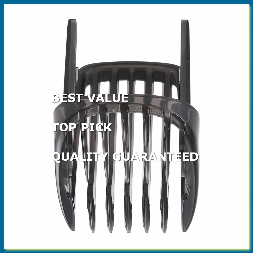for Hair Clipper HC3400 HC3410 HC3420 HC3422 HC3426 HC5410 HC5440 HC5447 HC5450/7452 Attachment Comb Black