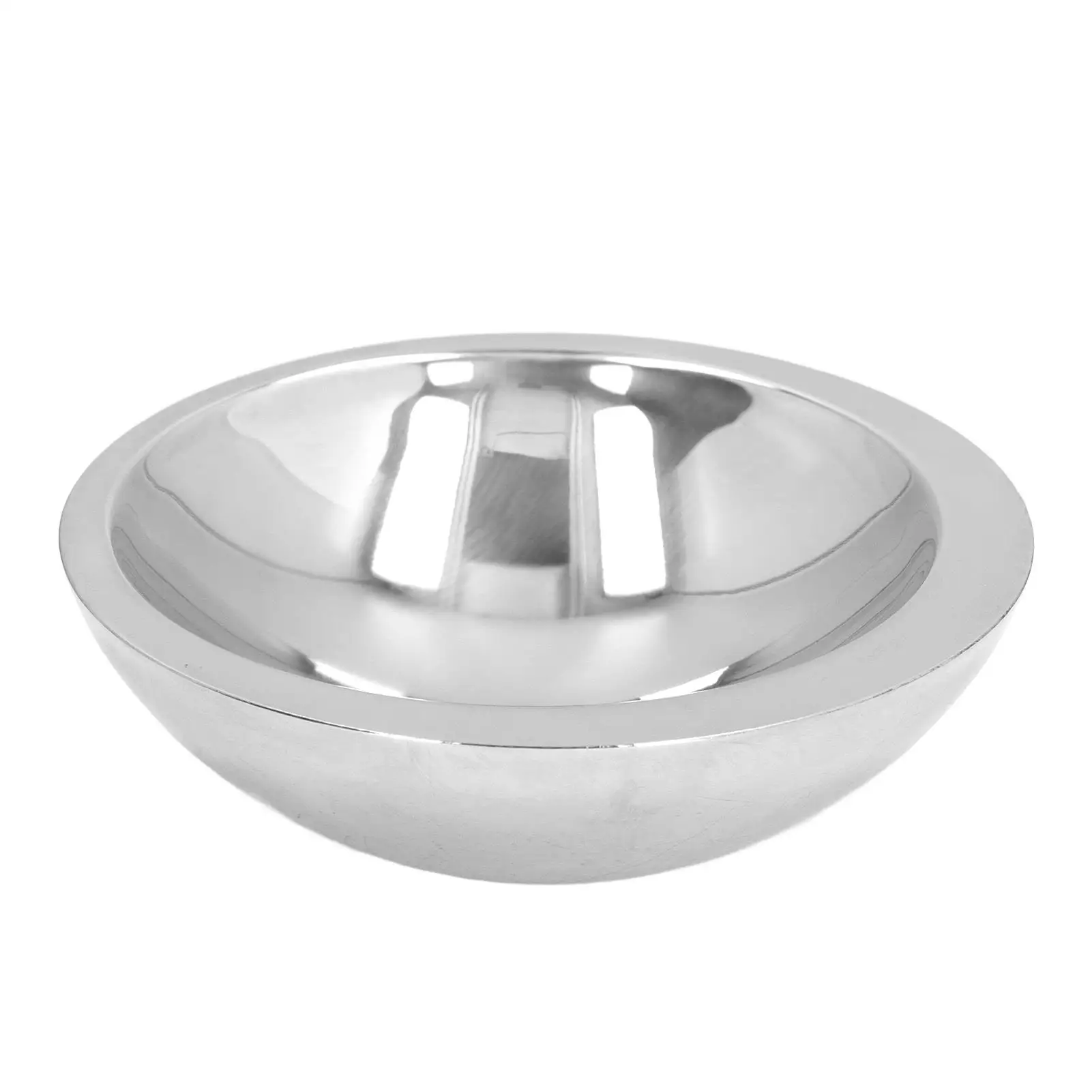 

Double Wall Stainless Steel Serving Bowl - Shatterproof & Versatile for Cooking, Fruits & More