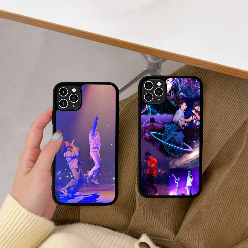 Singer Two Brothers By PNL Phone Case Silicone PC+TPU For For IPhone 11 12 13 14 15 16 Plus Pro Max Cover