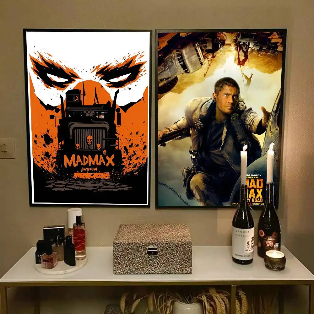 1pc Mad Max Poster Sticker Print Waterproof Wall Art For Living Room Bedroom Home Decor view 5