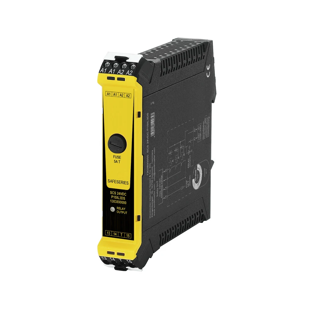 SAFESERIES รีเลย์นิรภัย SCS 24VDC P1SIL3DS 1303890000