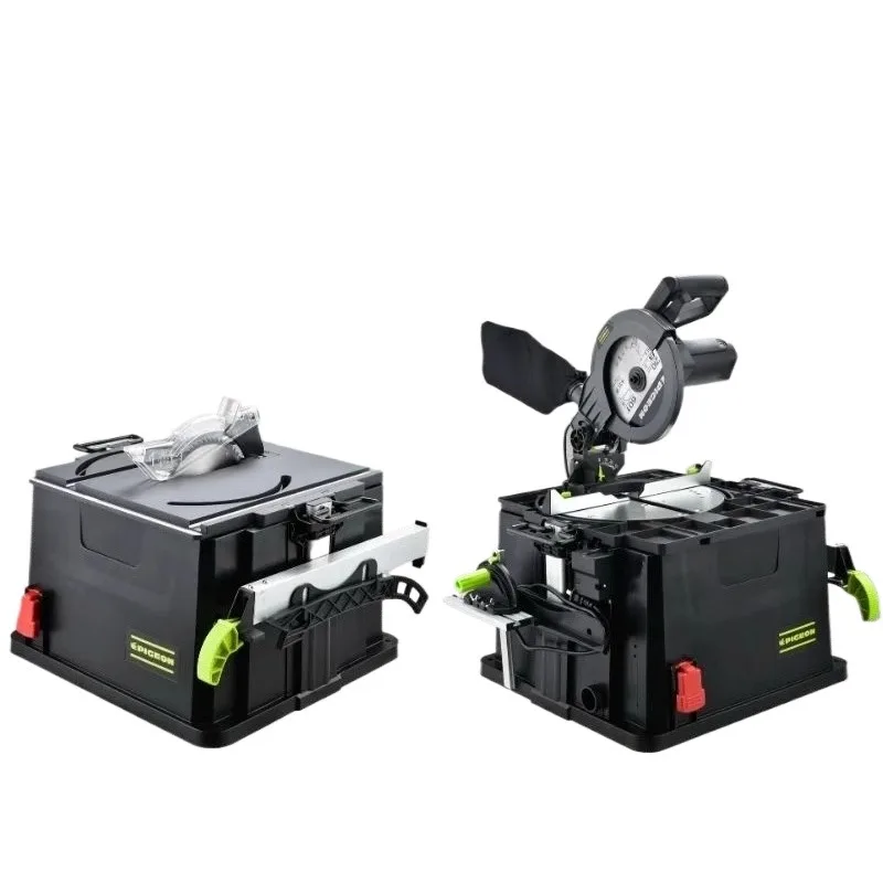 8 Inch Flip Saw Multifunctional Cutting Machine 45 Miter Small Aluminum Machine Woodworking Angle