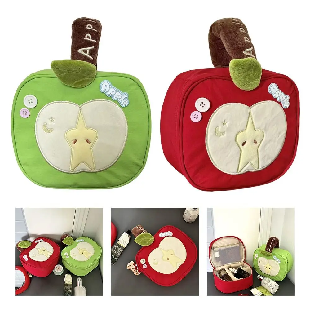 New Makeup Bag Partitioned Portable Cosmetic Bag Handheld Toiletry Bag Travel