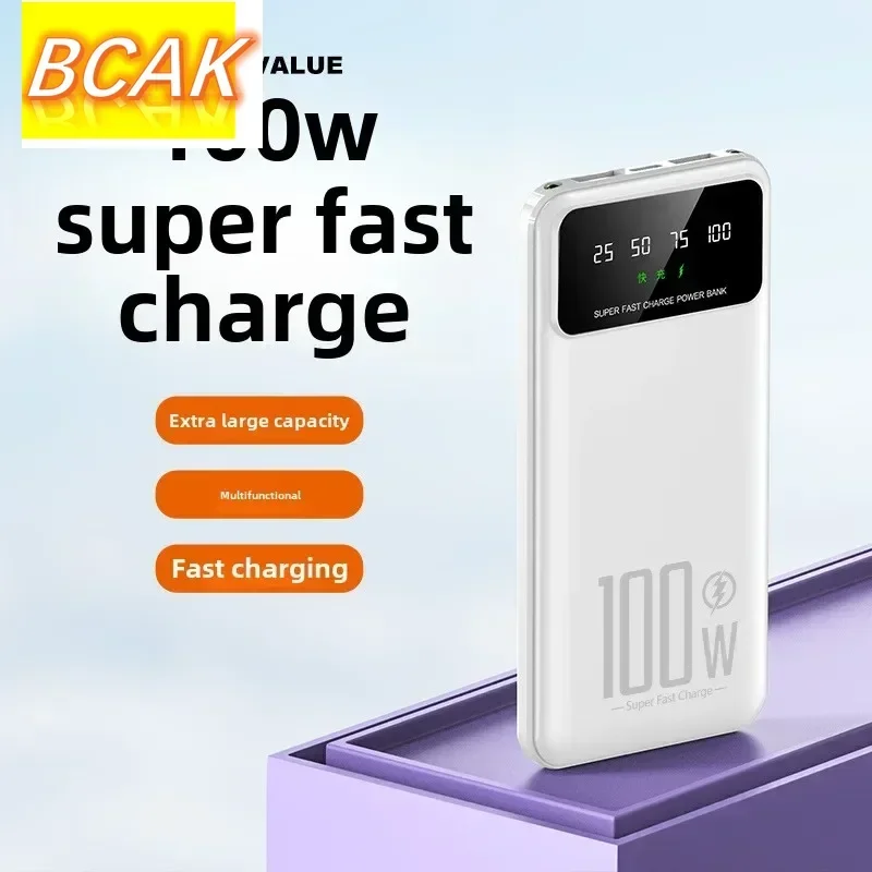 

Universal BCAK Comes with A Cable Power Bank 20000mAh Real Standard Super Fast Charging Large Capacity Portable Mobile Power Sup