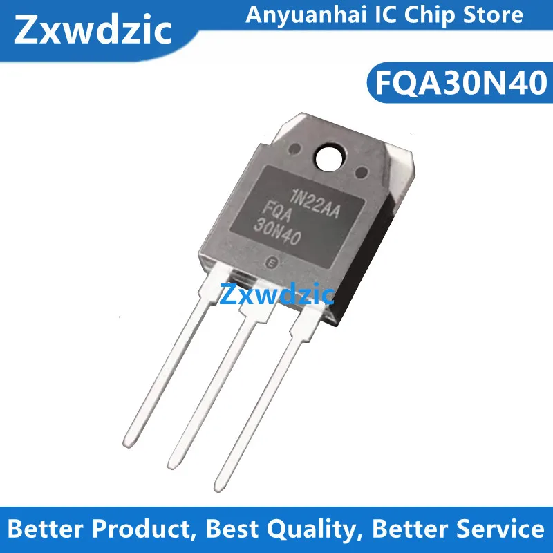 10pcs New Original FQA30N40 30N40 TO-3P  N-Channel MOSFET 400V 30A