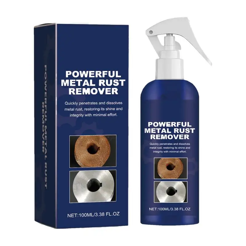 

Powerful Metal Rust Remover 100ml Multi-purpose Car Rust Remover Rust Remover Car Cleaning Supplies Multi-purpose Car Rust