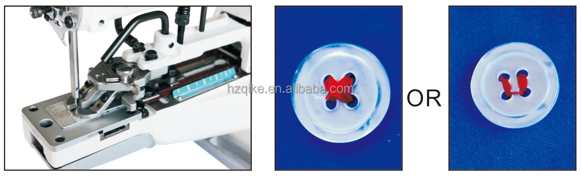 Qk-373 cheap price Garment Mechanical industrial Button making  attaching Sewing Machines