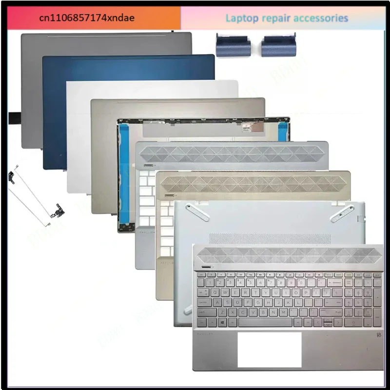 For Pavilion 15-CS 15-CW TPN-Q208 Q210 Laptop LCD Back Cover/Front Bezel/Palmrest/Bottom Case/Hinge/keyboard