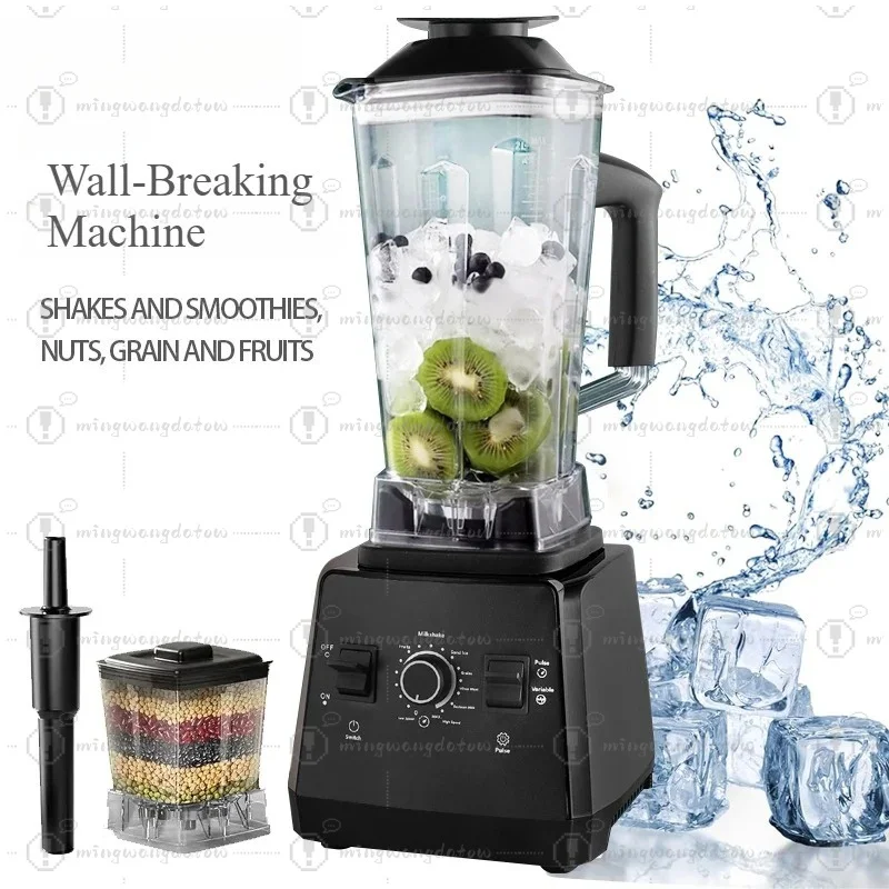 Fully Automatic Wall-Breaking Machine Commercial Blender High Power Stationary Mixer Food Processor Ice Smoothie Juicer Kitchens