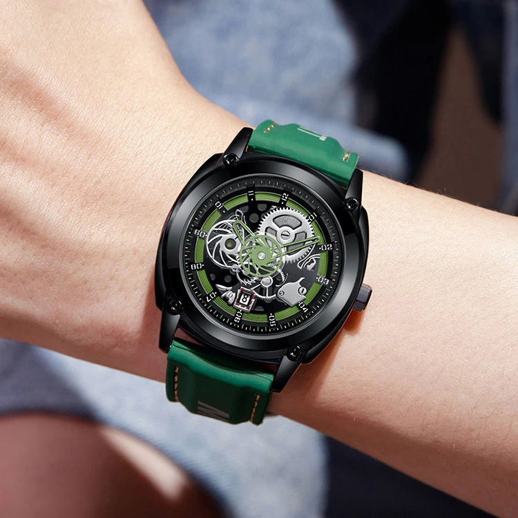 UTHAI CQ239 Hot selling quartz watch, fashionable and trendy silicone outdoor waterproof personalized watch for men and women