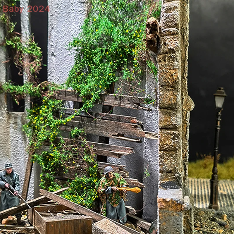 Materiali per scene militari - Scala 1:35-1:100 Modellismo fai-da-te Simulazione Viti in miniatura Architettura Costruzione di giocattoli Diorama