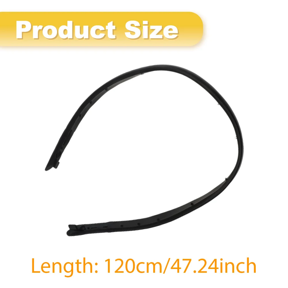 For Toyota RAV4 XA50 Hybrid / Prime XA50 2019-2024 Rubber Hood to Front End Sealing Strip Weatherstrip 53395-0R080, 53395-42080