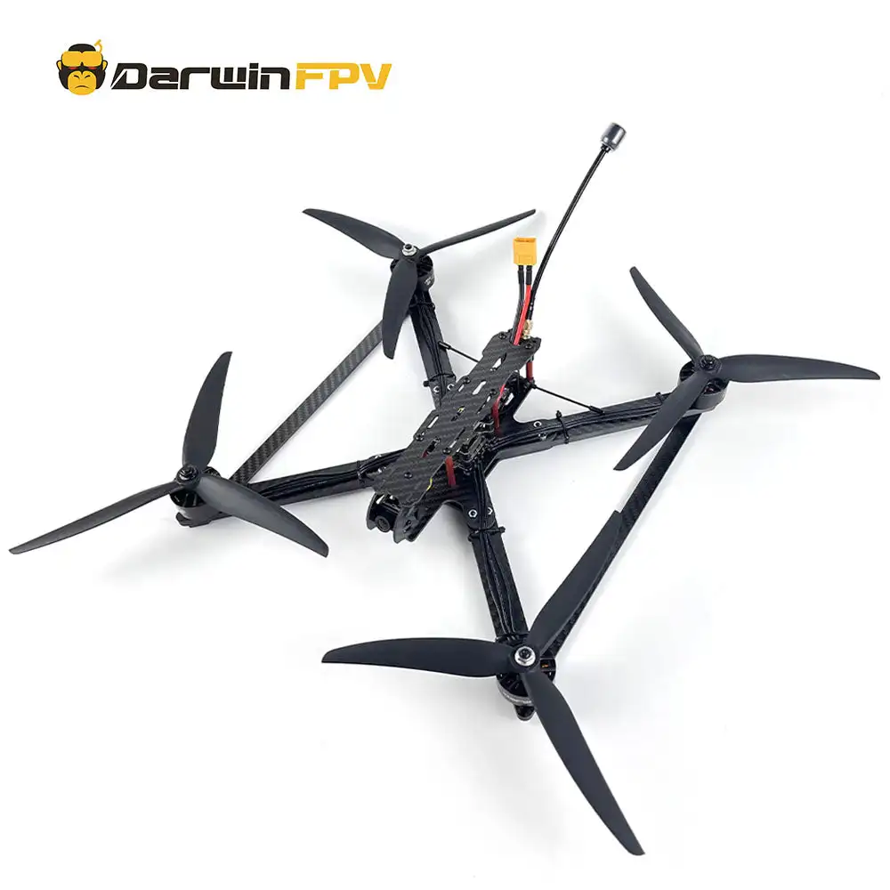 Newest DarwinFPV X9 9Inch Long Range Freestyle FPV Racing Drone 5.8G 1000mW VTX / 2812 1100KV Motor Boy toy