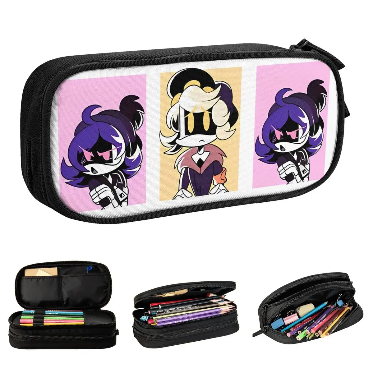 

Murder Drones Designation N Uzi Doorman Пенал Классическая сумка для ручек для девочек и мальчиков Большая вместимость Школьные принадлежности Косметичка для карандашей