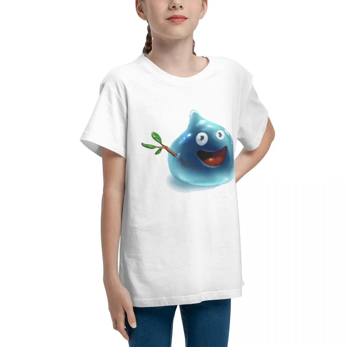 Crewneck Dragon Quest Slime Essential For Sale Teeanger Basic Short Sleeve T-Shirt Top tee Novelty competition Humor Graphic