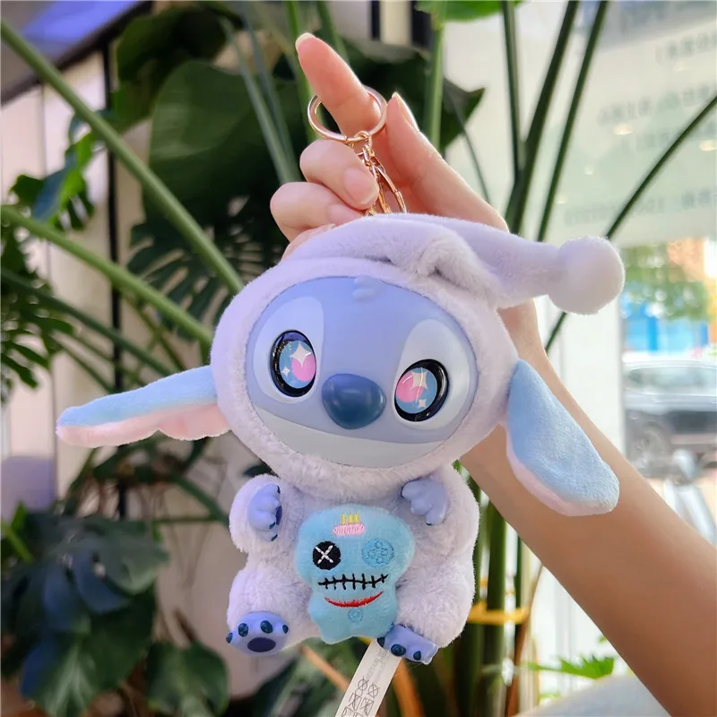 

2025 Animals Party Series Blind Box Toys stitch Cute Mysterious Box Flocking Fluffy Dolls Decor Gift Bag Pendant Cute Toy