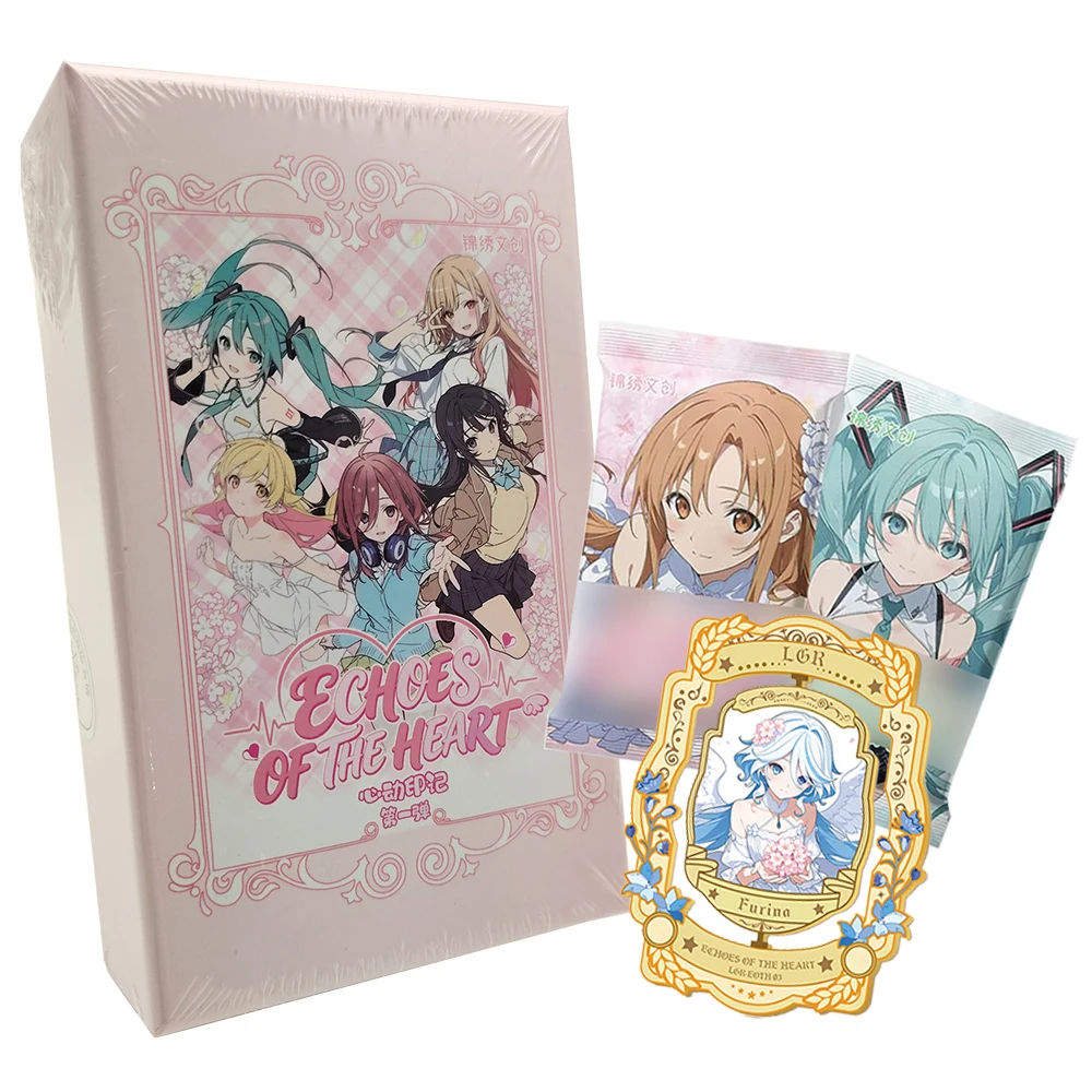 ECHOES OF THE HEAR Collection Cards Popular Anime Games Beautiful Characters Frieren Furina Exquisite Cute Fashion Cards Toys