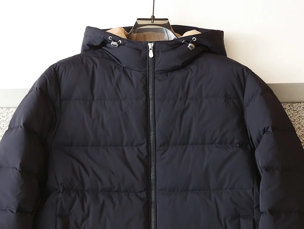 BC Men Winter Down Jacket 2026 New Hooded Ultra Soft Puffy Plush Pocket Warm Outdoor Coat