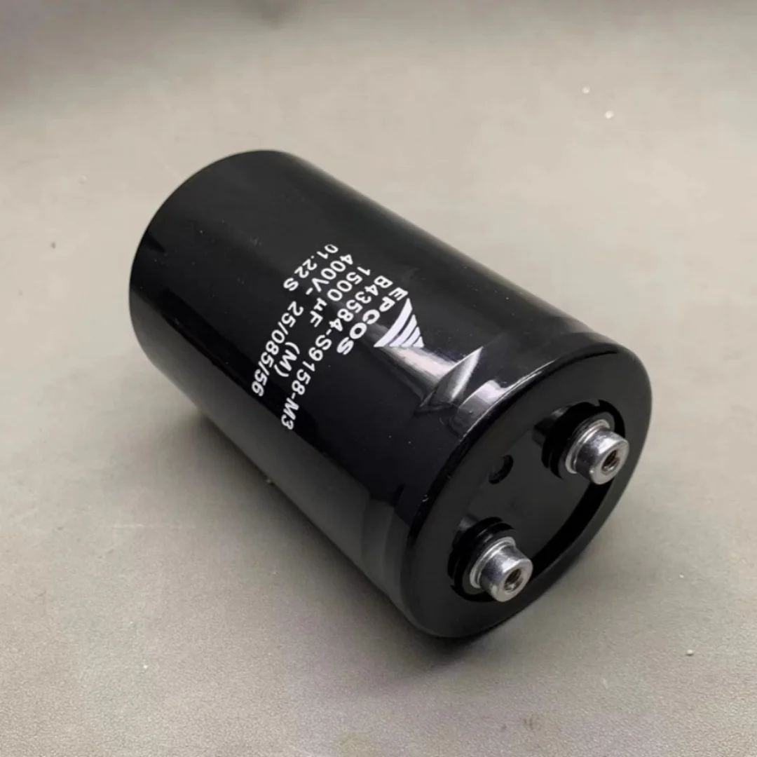 

400V1500UF EPCOS B43584-S9158-M3 50x80 aluminum electrolytic capacitor with screws on the bottom