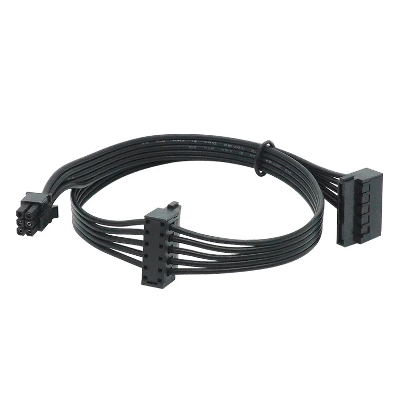 

Mini 6 Pin to 2 SATA 15PIn Power Supply Cable for Dell Vostro 3070 3670