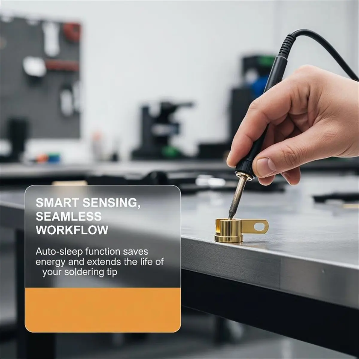 Soldering Station Stand Metal Handle Holder Fixed Bracket for Shell Soldering Iron Tips Electronics Repair