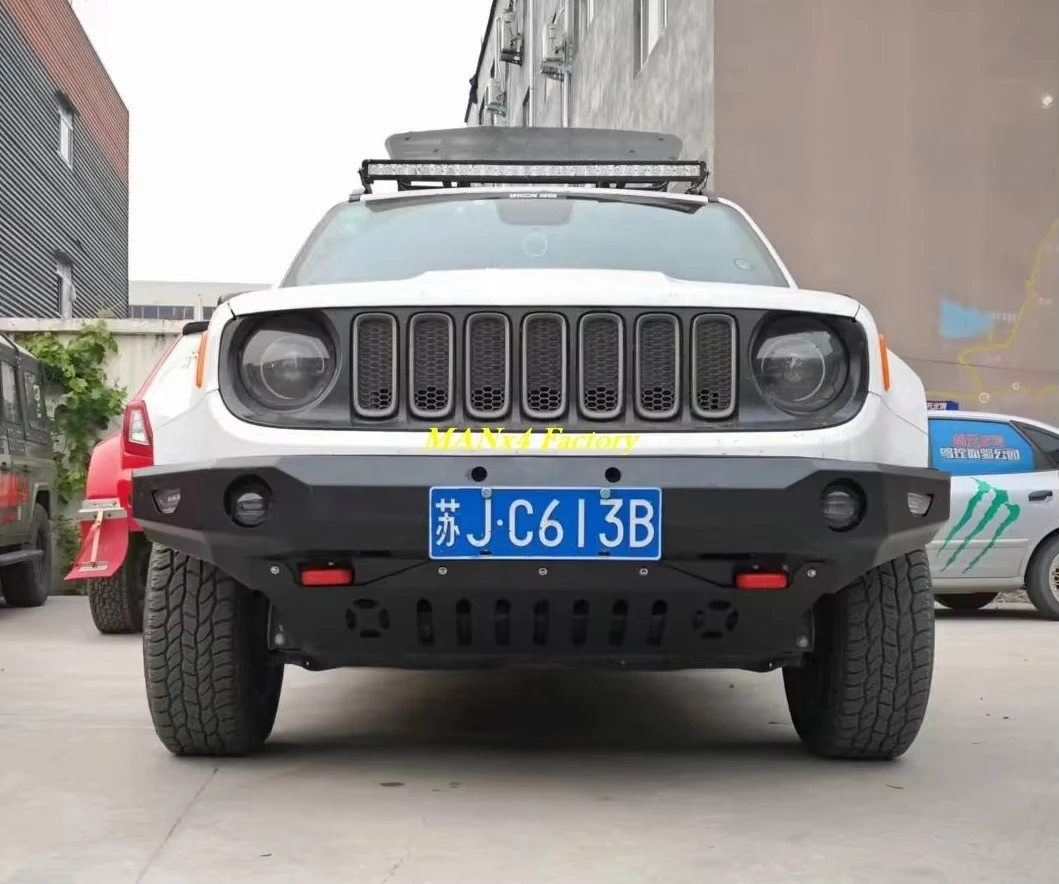 Manx4 Renegade Steel Bull Bar Front Bumper For Jeep Renegade