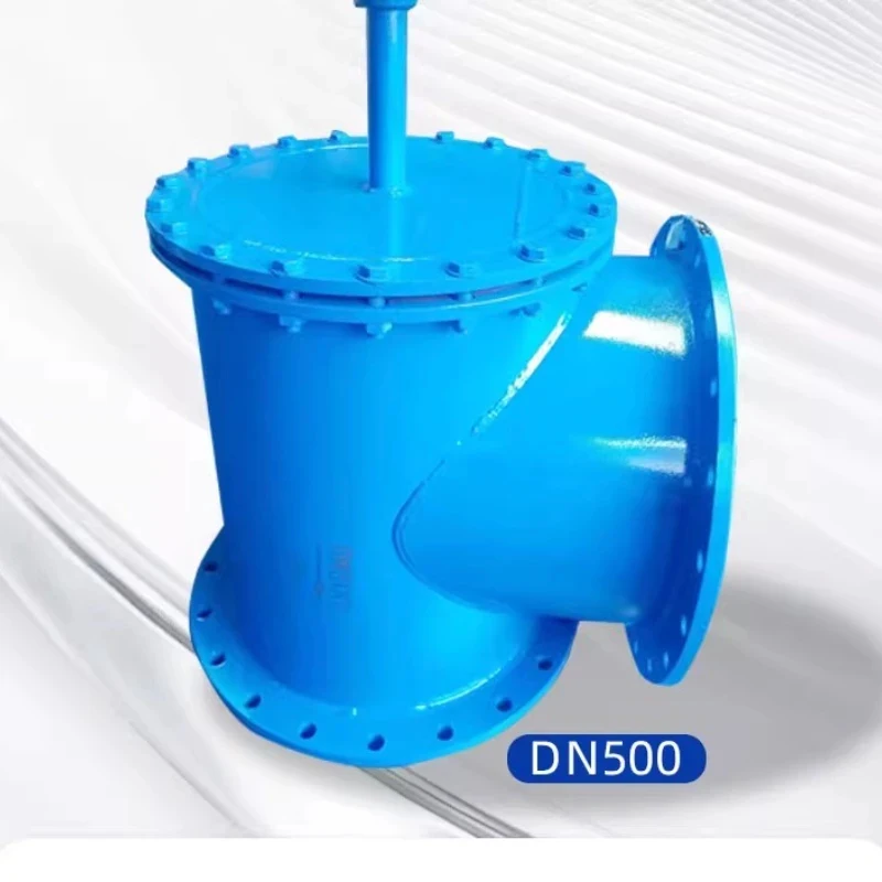 Mud Discharge Straight-Through Sewage Manual Quick Opening Angle Type