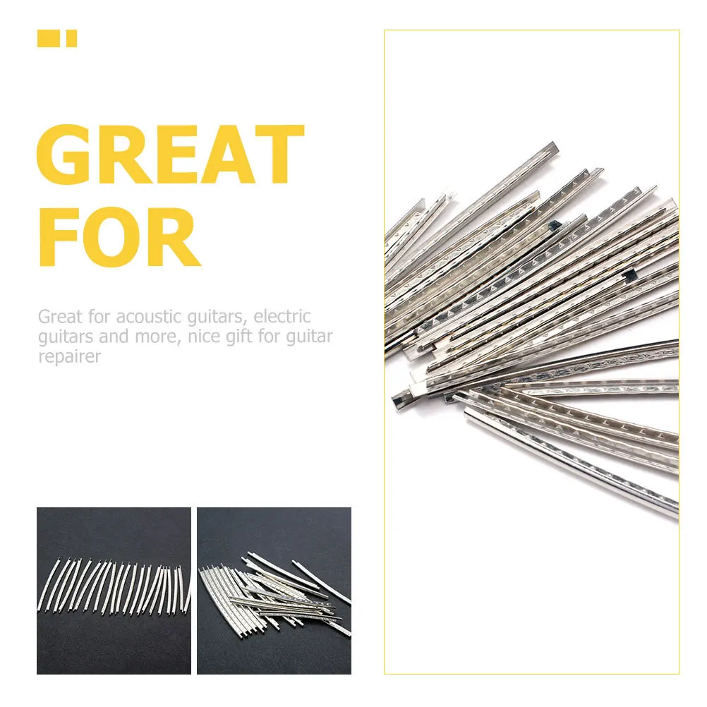 1 مجموعة الغيتار الحنق سلك معدني قابل للحرارة دائم ل الغيتار باس الأصابع إصلاح الملحقات استبدال سلك الحنق المعدني #5