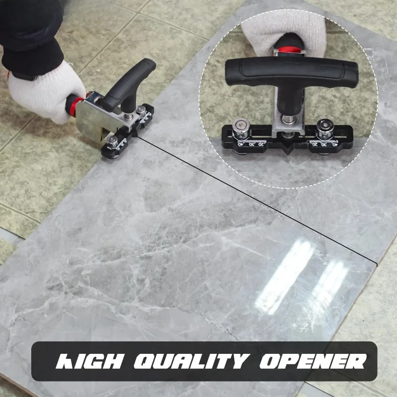 ML3200 Portable 3200mm Professional Manual Tile Cutting Machine Three Cutting Blades Push Knife Flat Cutting Machine