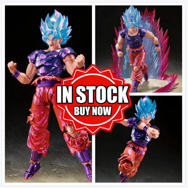 

Новинка! Горячая распродажа! Коллекционная аниме-фигурка Супер Сайян Блю Гоку Каио-Кен (15-летие), поврежденная в бою, подвижная, арт-модель.