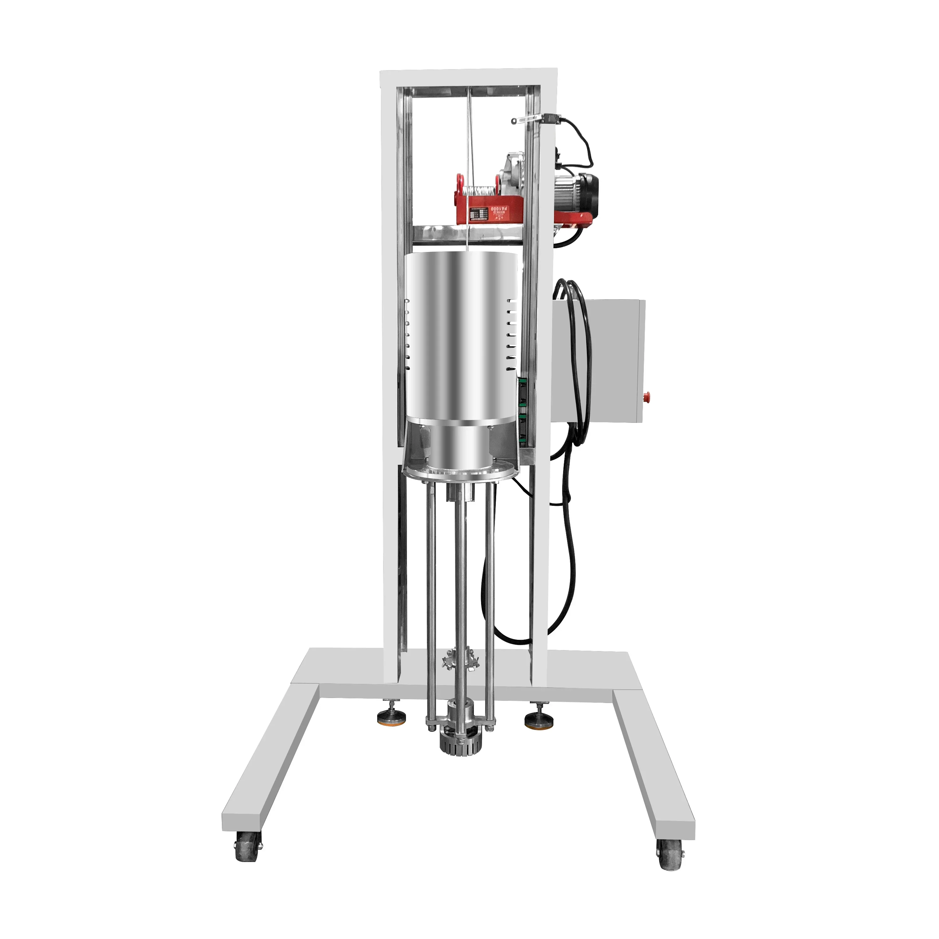 7.5KW Cosmetic Washing Daily Chemical Production Homogenizer Electric Lifting Homogenizer