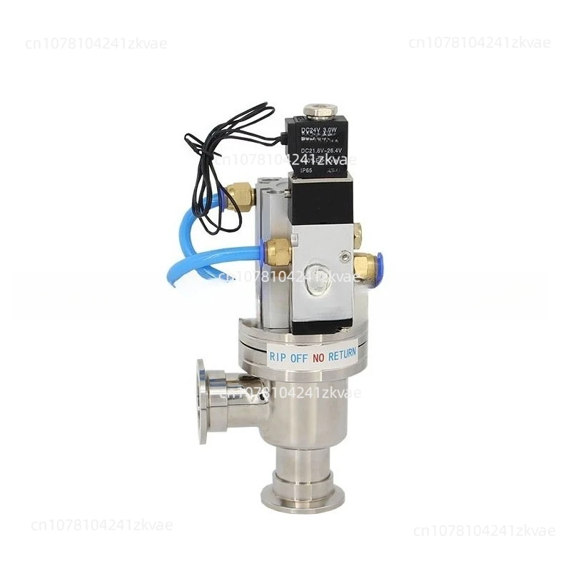 GDQ-16KF صمام فلابر هوائي عالي الفراغ من الفولاذ المقاوم للصدأ L type/Y صمام فلابر هوائي #5