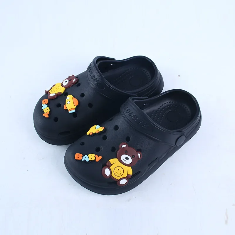 Versatile Children Shoe Simple Boy Shoe 2025 Summer Parent child Shoe Outdoor Slipper Anti Slip Girl Shoes Soft Sole Flat Sandal