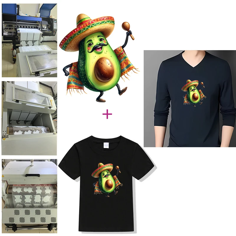 ملصق نقل حديد كرتوني، دب بومة ثعلب الراكون فنجان الشاي، مكبس حراري قابل للغسل بنفسك، ملحقات السترة المطبوعة، رقعة الملابس