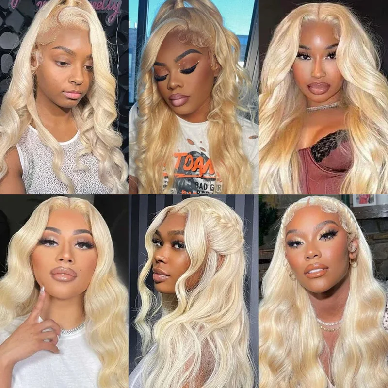 613 Hd Lace Frontal Wig 13x6 Body Wave Human Hair Wigs 30 Inch Honey Blonde Color Wig Brazilian 13x4 Lace Front Wigs For Women