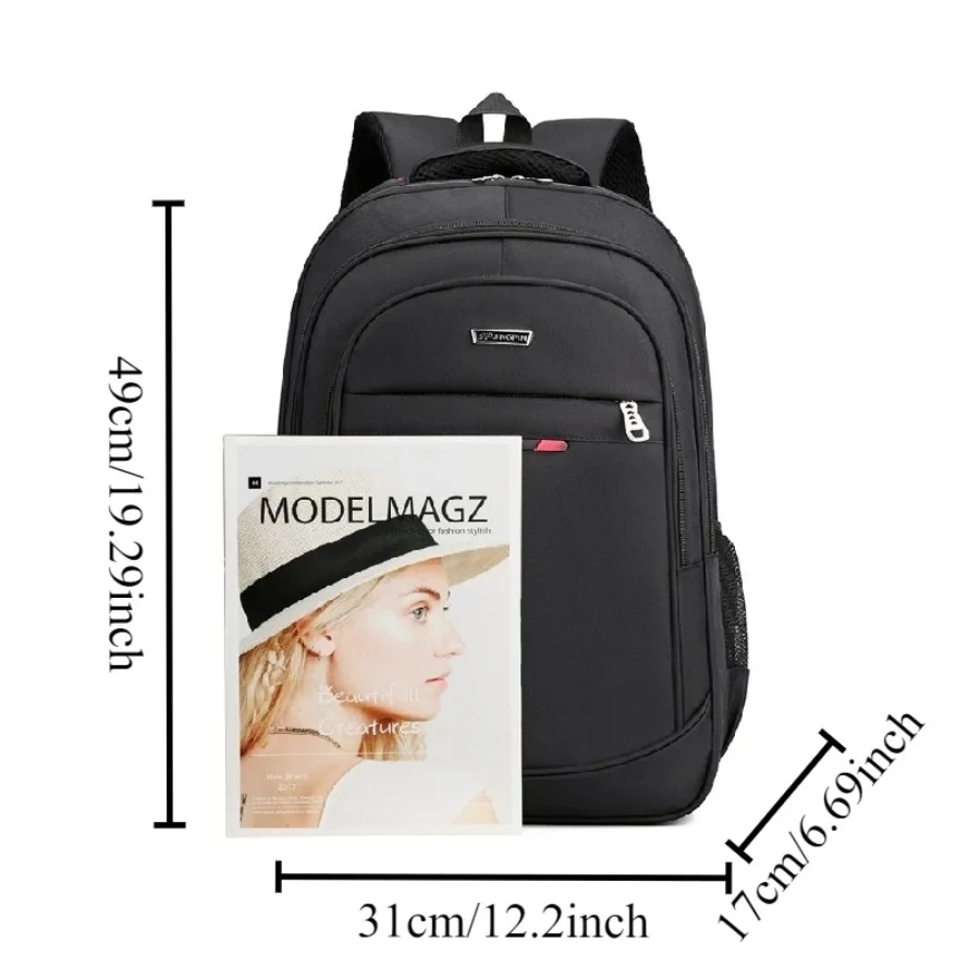 Borsa a tracolla in tessuto oxford moda business zaino per studenti universitari zaini da viaggio per computer impermeabili di grande capacità