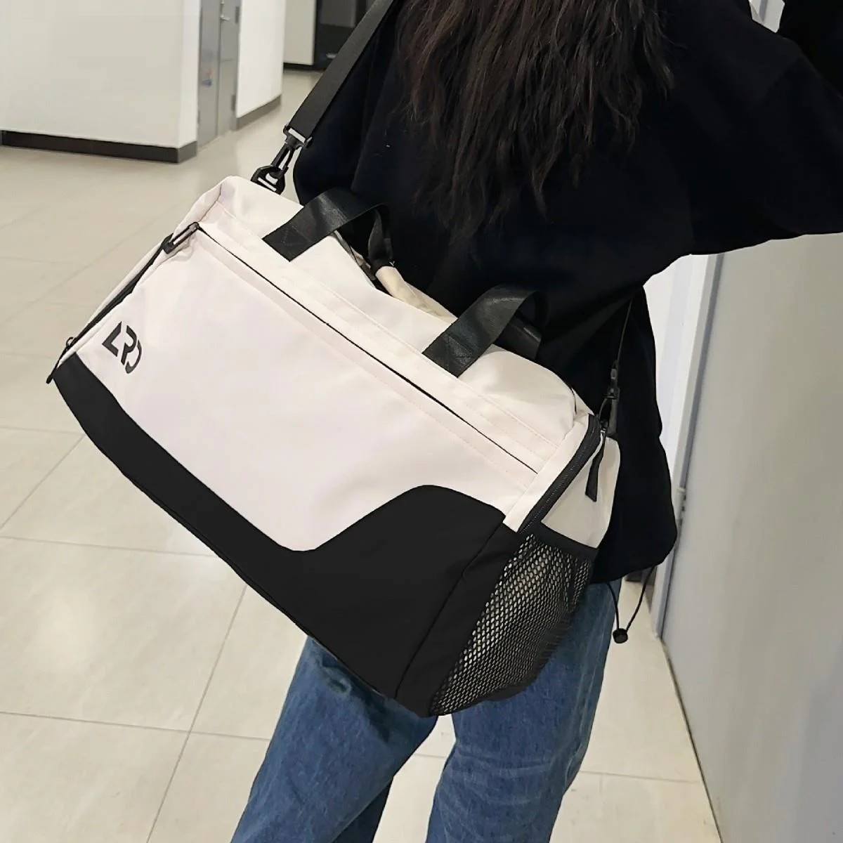 New Cross-Border Business Commuter Large Capacity Single Shoulder Slant Men's Handbag Travel Fitness Women's Storage Bag