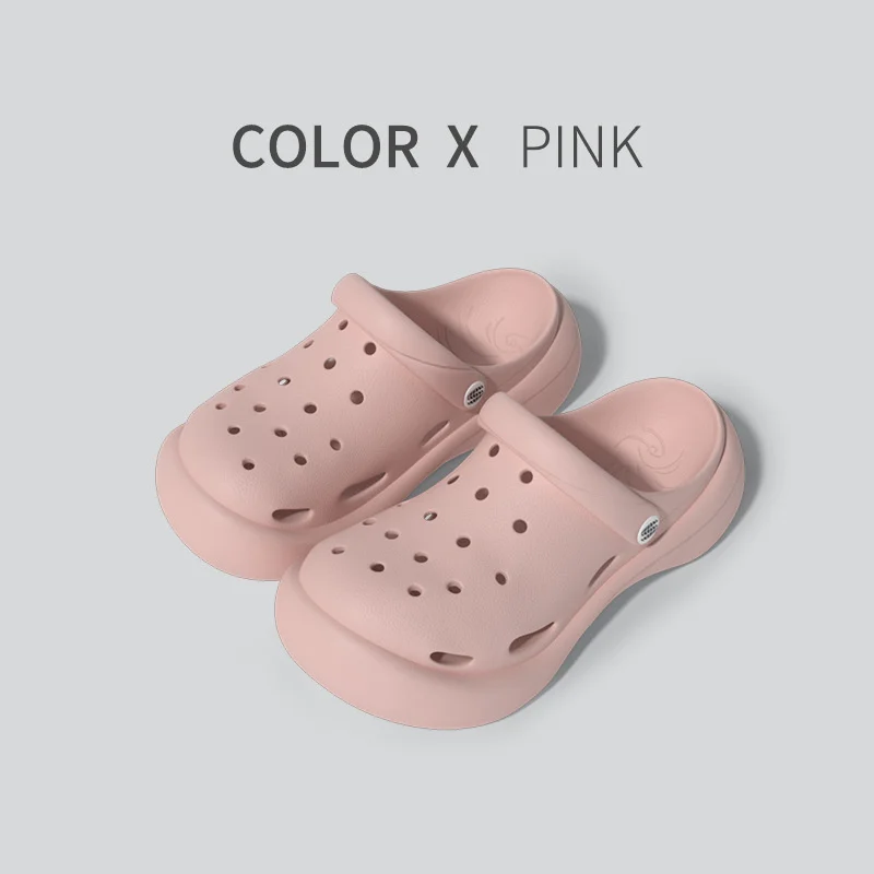 Hole Garden Shoes For Men Women Summer Thickened Soft Sole Household Slippers For Women Anti Slip Beach Sandal Water Shoes