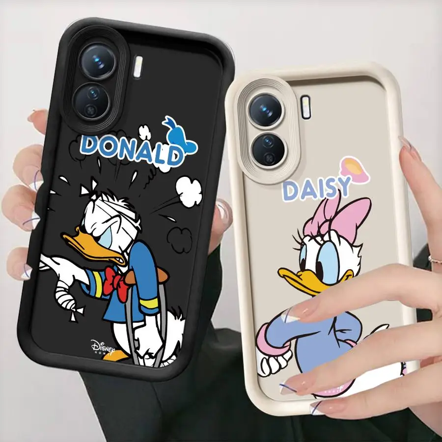 Disney Couple Donald Duck Phone Case for Xiaomi Redmi Note 11 14 Pro 5G 12S 11S 12 13 11 Pro Plus 10S 10 Pro 4G Capa Cover