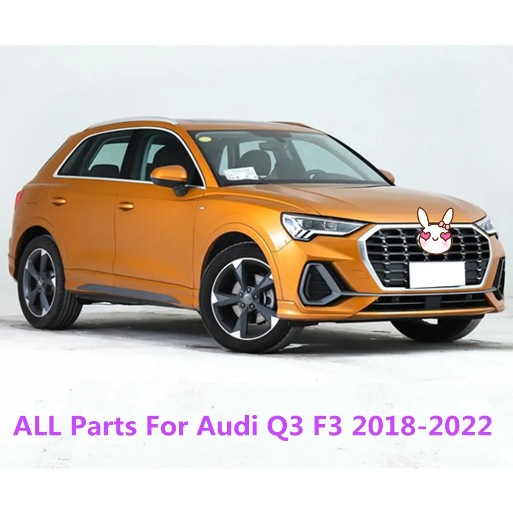 Car Detector Stainless Steel Side Door Body Trim Sticker Strip Molding Frame Cover 4PCs For Audi Q3 F3 2018 2019 2020 2021 2022