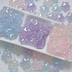 Jelly Crystal Kawaii Cute Star Beads For Jewelry Making Earrings Necklace Bracelet Charms Handmade Ornaments Hairpin Accessories