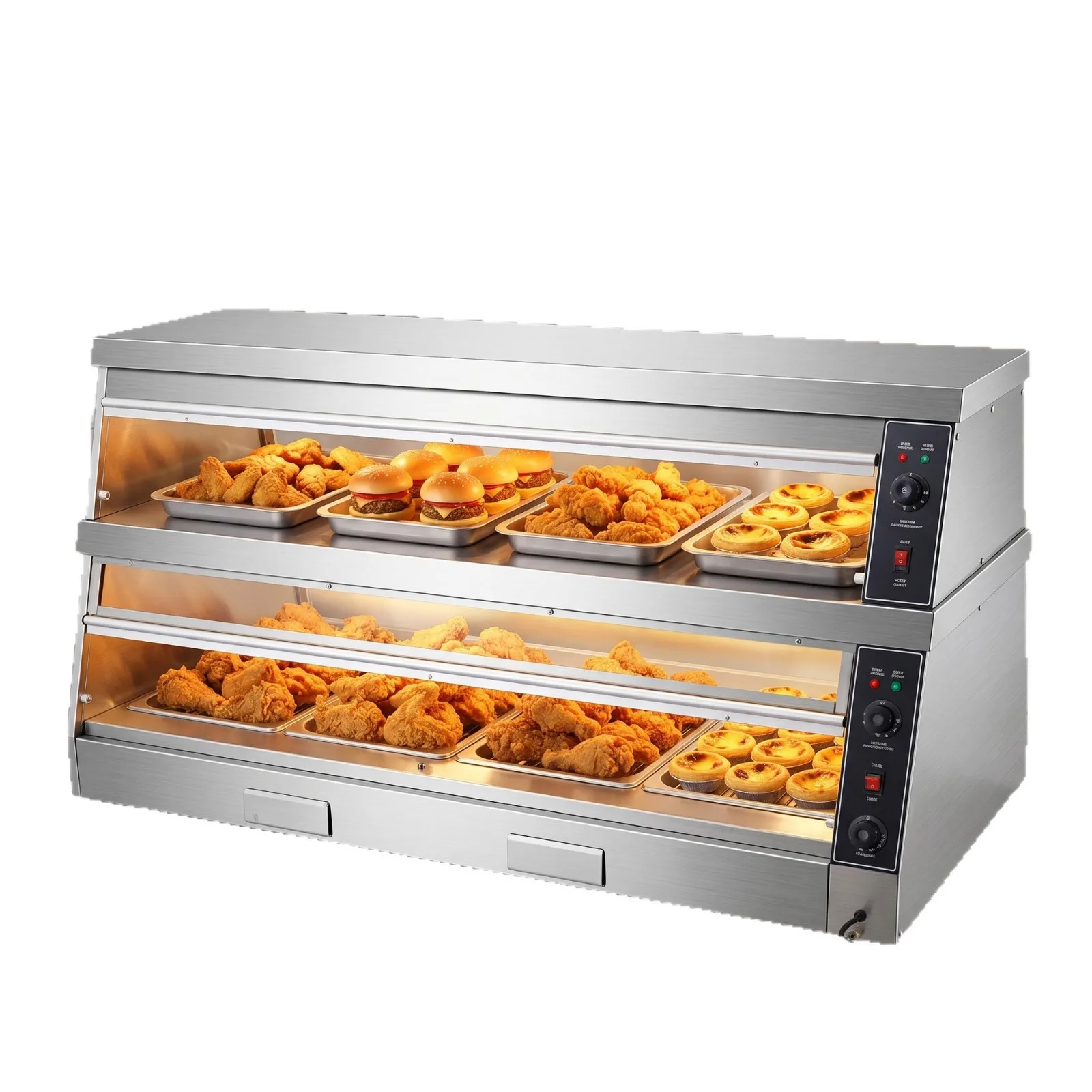 CX commercial insulation cabinet, cooked food egg tart bread insulation, convenience store multi-layer visual display cabinet