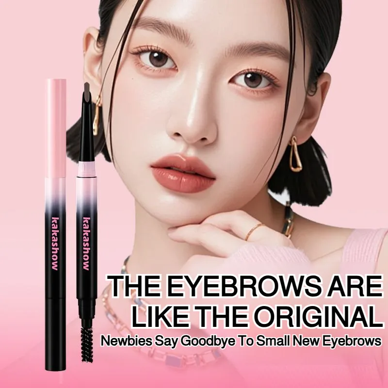 Antistaining Eyebrow Makeup Eyebrow powder Care Natural skin tone Eyebrows Easily outline wild eyebrows Dualended Eyebrow Pencil